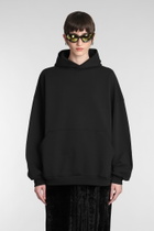 Balenciaga Sweatshirt In Black Cotton