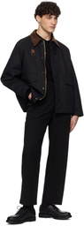 Uniform Bridge Black Short Hunting Jacket