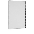HAY Arcs Rectangle Mirror S in Mirrored
