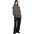 ssstein Black Cotton Oversized LS Shirt