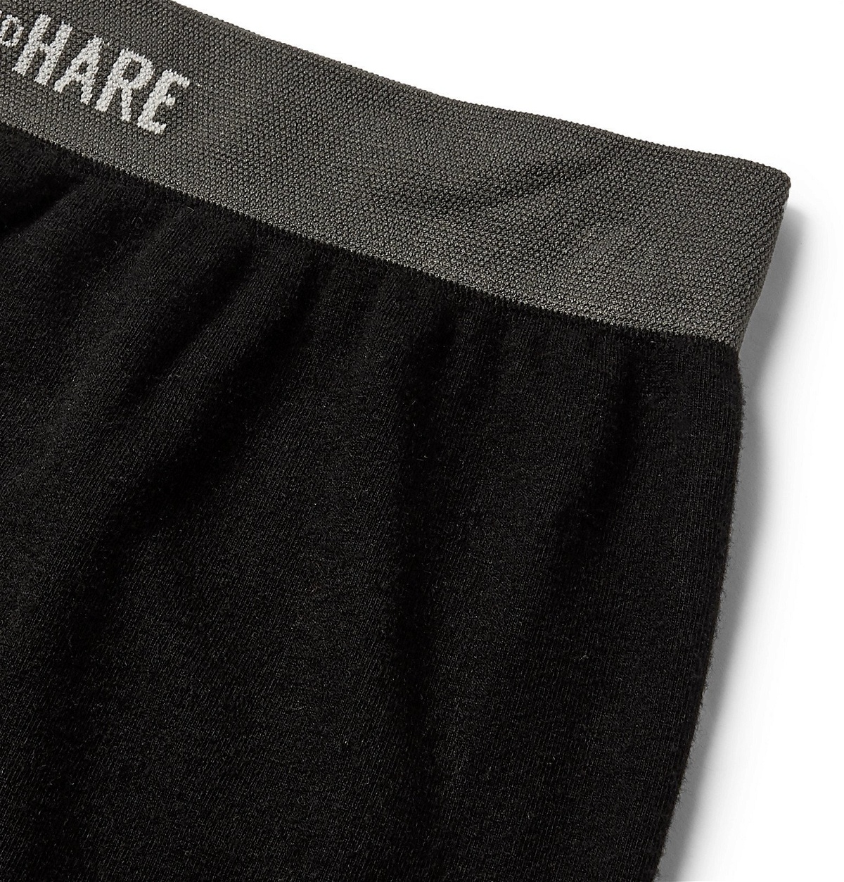 Hamilton and Hare - Pack of Five Bamboo-Blend Boxer Briefs - Black ...