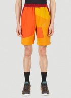 Greater Goods - Upcycled Shell Shorts in Orange