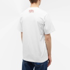 Billionaire Boys Club Men's Heat Map Helmet Logo T-Shirt in White