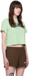 Sporty & Rich Green 'Wellness' Ivy T-Shirt