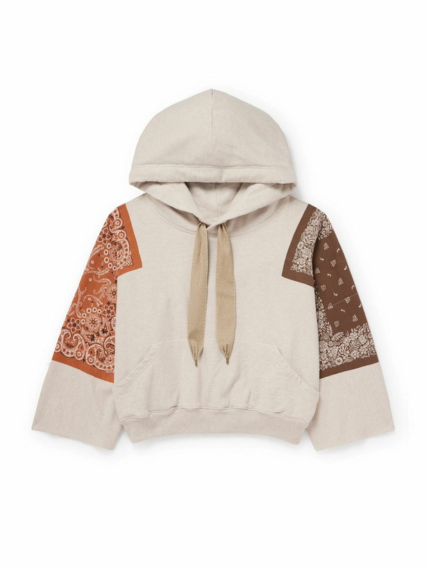 Photo: KAPITAL - Bandana-Print Cotton-Jersey Hoodie