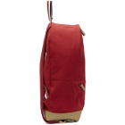 Thom Browne Red Unstructured Backpack