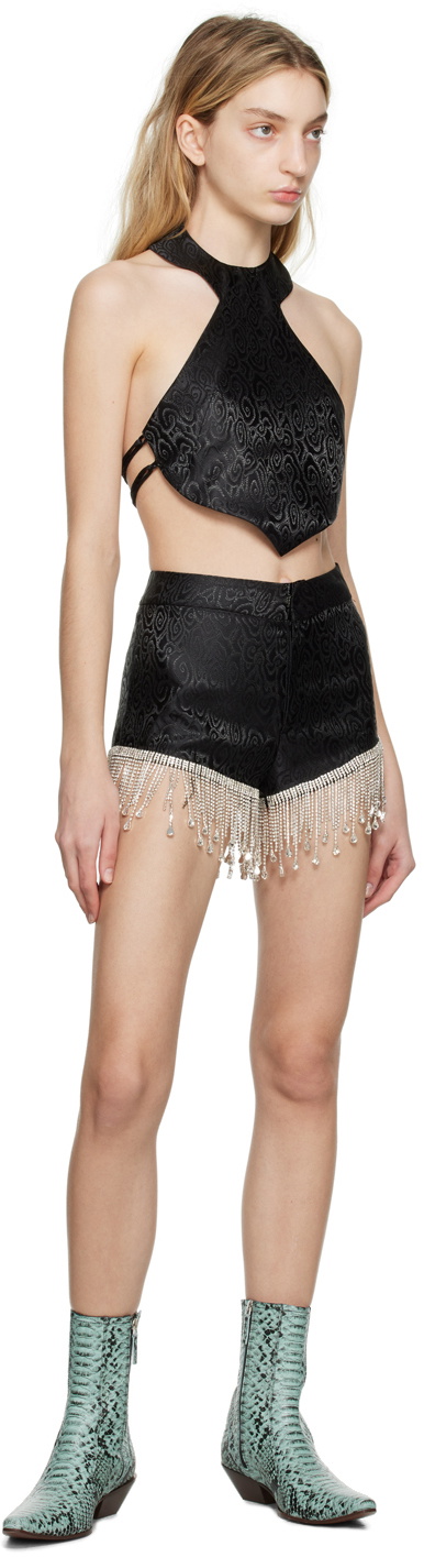 KIM SHUI SSENSE Exclusive Black Dragon Warrior Camisole