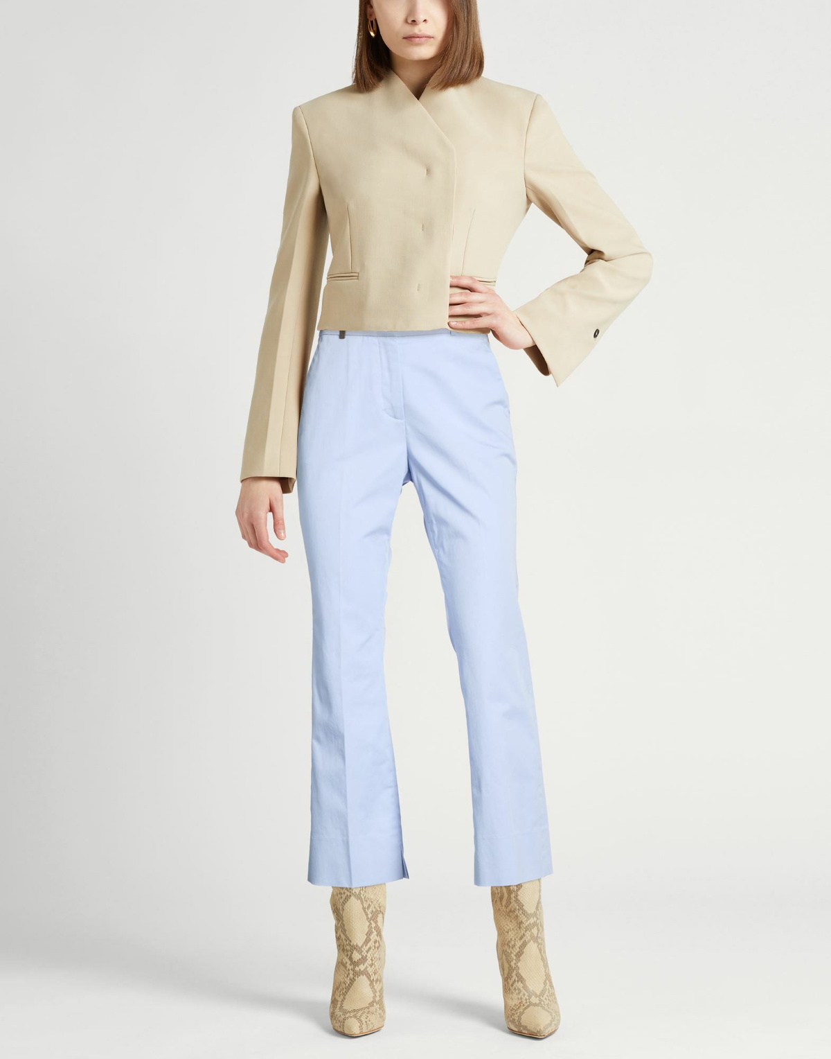 Peserico Womens Pants Lilac