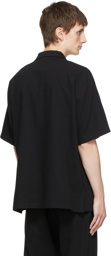 rito structure Black Cotton Shirt