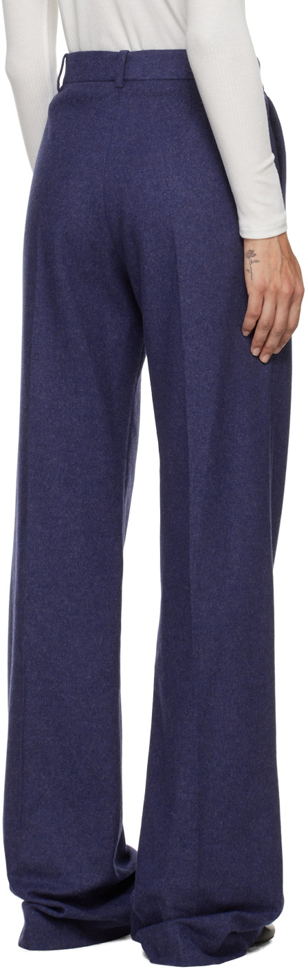 Marie Adam-Leenaerdt Blue Classic Trousers