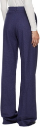Marie Adam-Leenaerdt Blue Classic Trousers