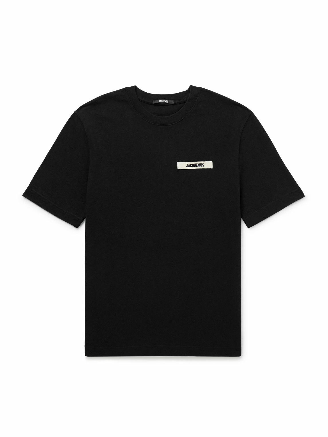 Jacquemus Men's Arty Hotel Logo T-Shirt in Arty Hotel White