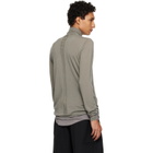 Rick Owens Taupe Tower Level Turtleneck
