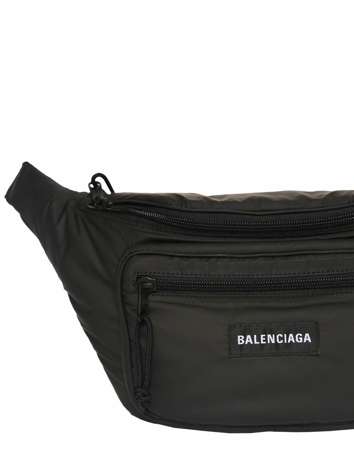 【関税&送料込】Balenciaga Black Nylon Explorer Belt Bag Balenciaga Explorer Belt Bag | Black | FARFETCH ID