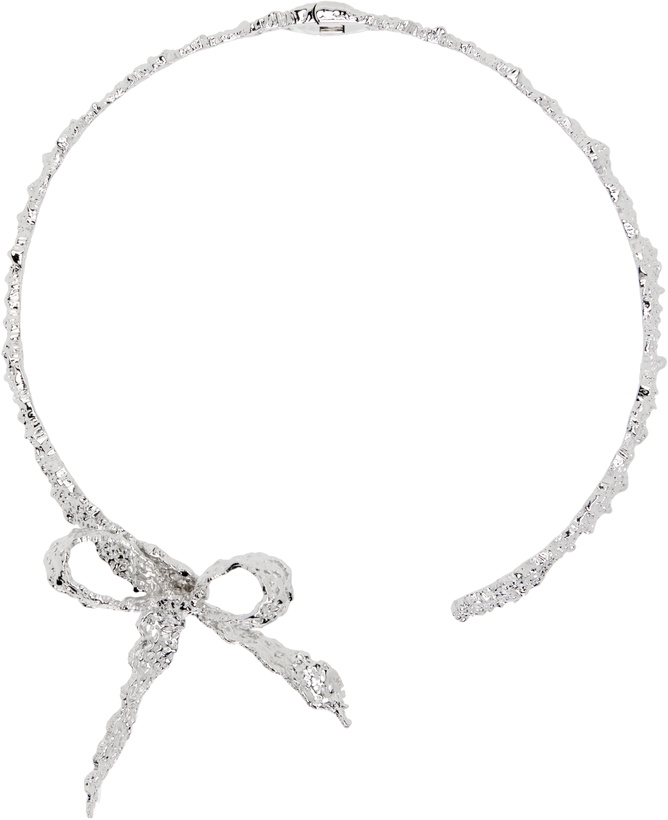 Photo: SHUSHU/TONG YVMIN Edition Lace Bowknot Choker