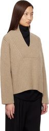 Proenza Schouler Beige Proenza Schouler White Label Meron Sweater