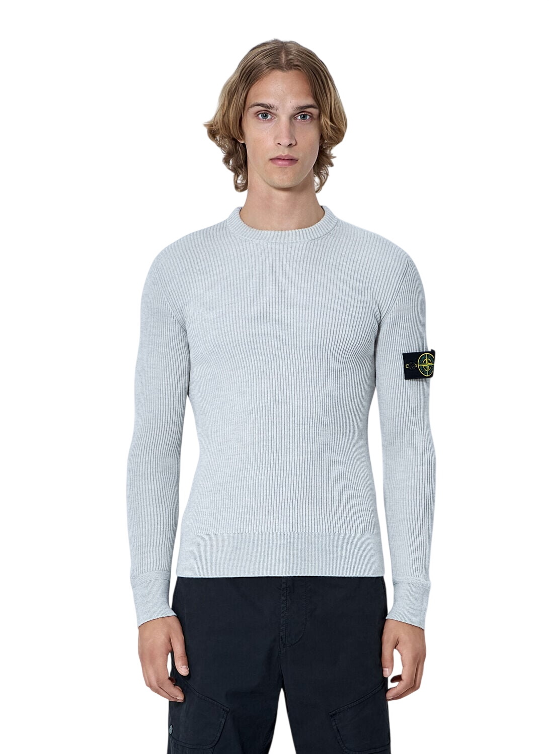 Stone Island Zip Pocket Crew Sweat Stone Island