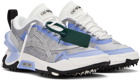 Off-White Gray & Blue Odsy 2000 Sneakers