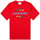 Gucci Band Flag Logo Tee