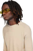Rick Owens Yellow Gethshades Sunglasses