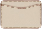 See by Chloé Beige & Brown Layers Card Holder