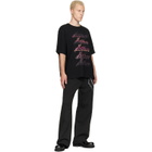 We11done Black Gradient Logo T-shirt