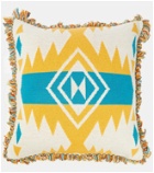 Alanui - Icon jacquard wool cushion