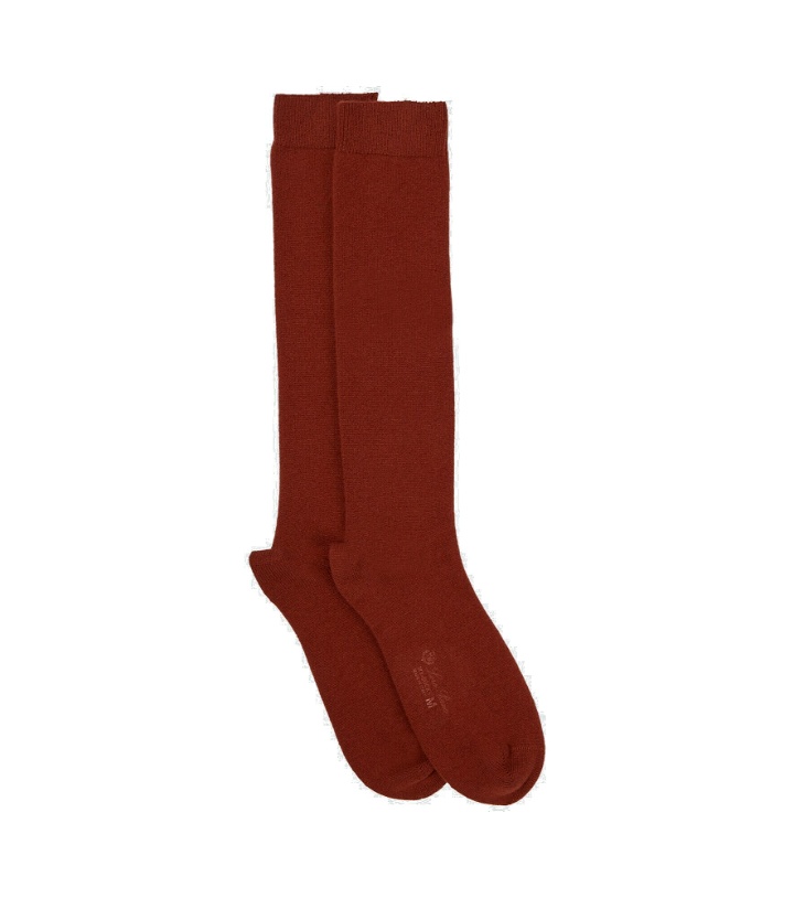 Photo: Loro Piana - Cashmere-blend socks