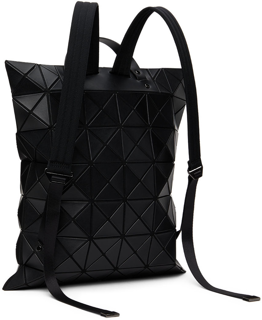 Bao Bao Issey Miyake Black Flat Pack Backpack Bao Bao Issey