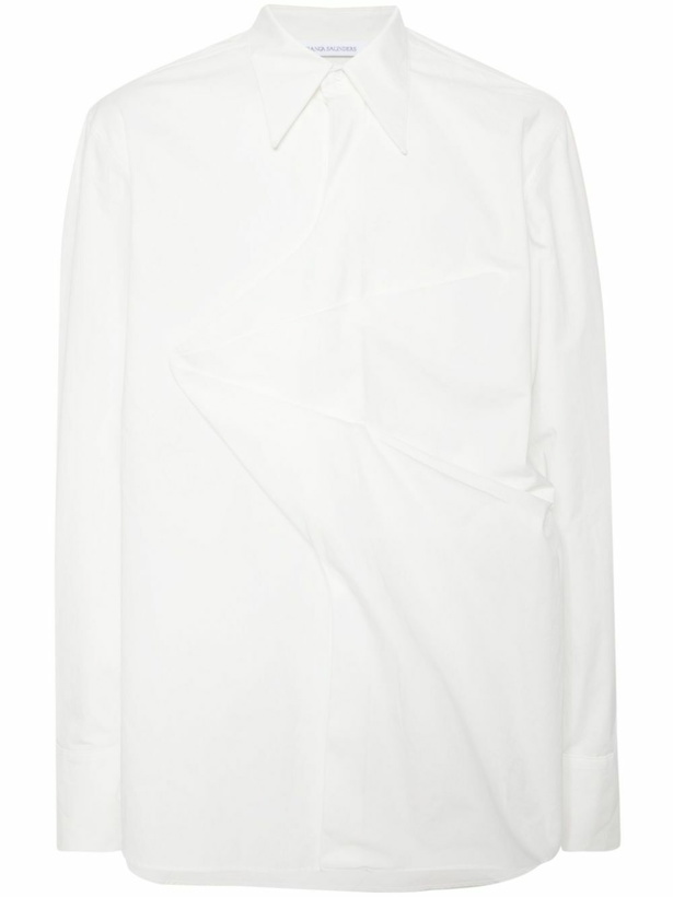 Photo: Bianca Saunders White Freetown Cotton Shirt
