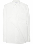 Bianca Saunders White Freetown Cotton Shirt