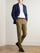 Boglioli - Slim-Fit Stretch-Cotton and Modal-Blend Corduroy Trousers - Brown