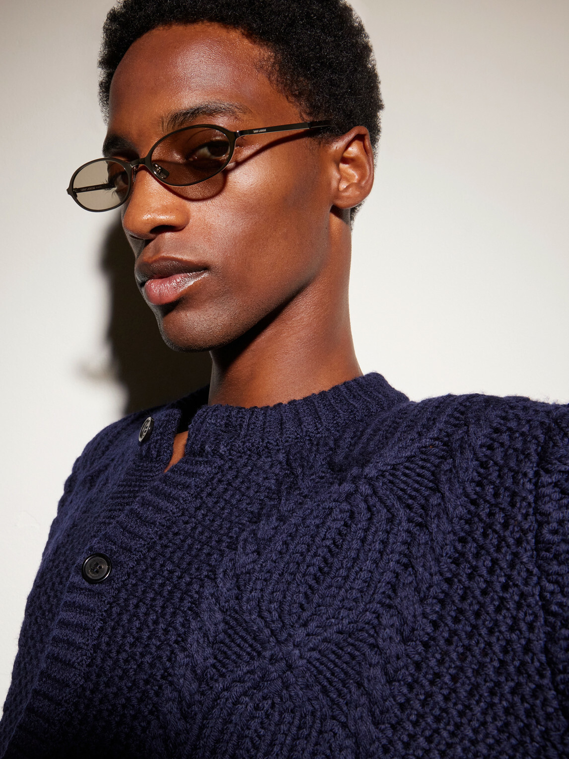 SAINT LAURENT - SL 935 Round-Frame Silver-Tone Sunglasses - Silver