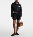 Balenciaga Rodeo Small suede tote bag