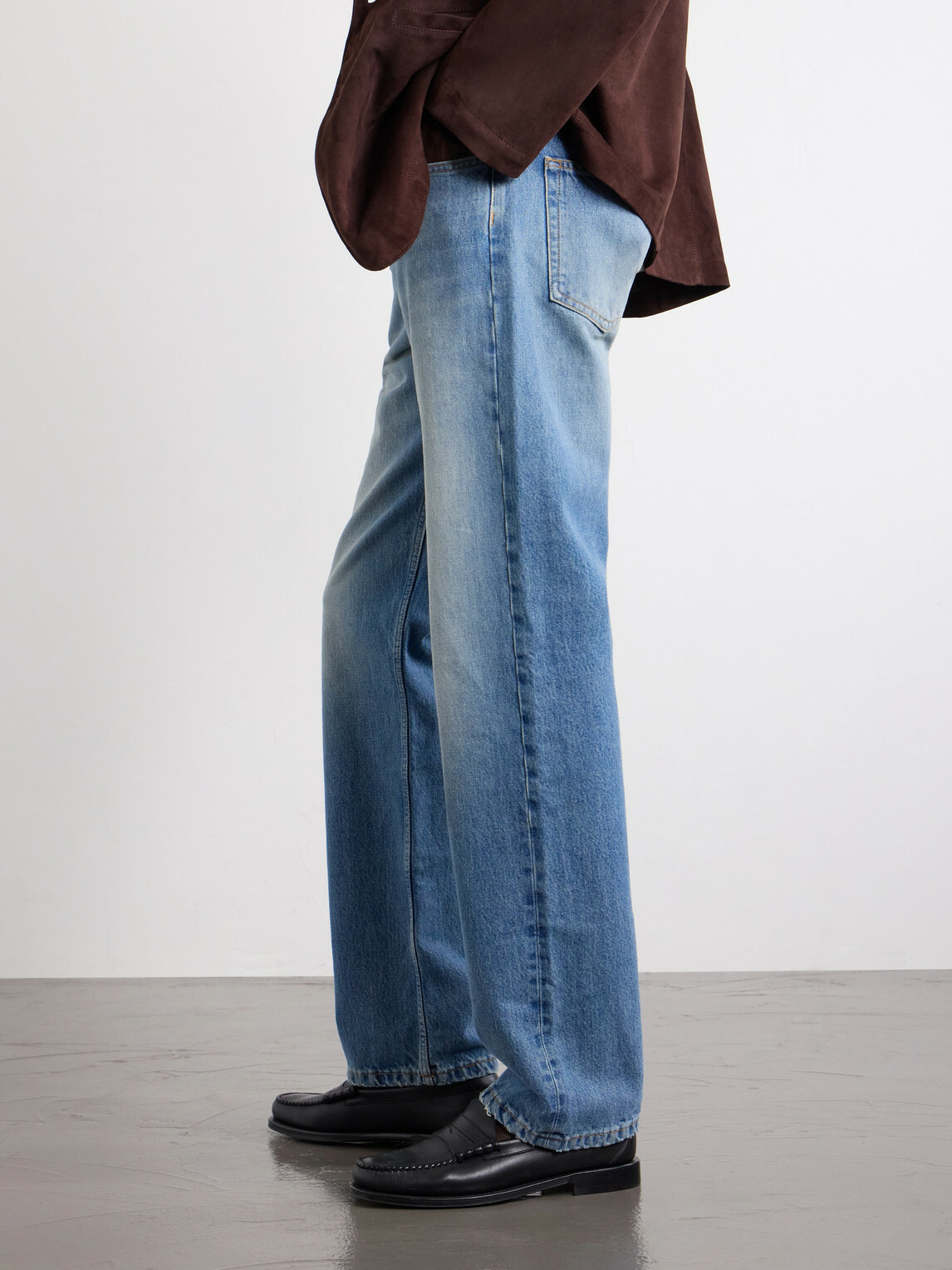 Jeanerica - Arrow Straight-Leg Jeans - Blue
