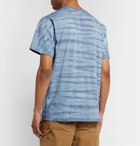 Saturdays NYC - Randall Mineral-Washed Cotton-Jersey T-Shirt - Blue