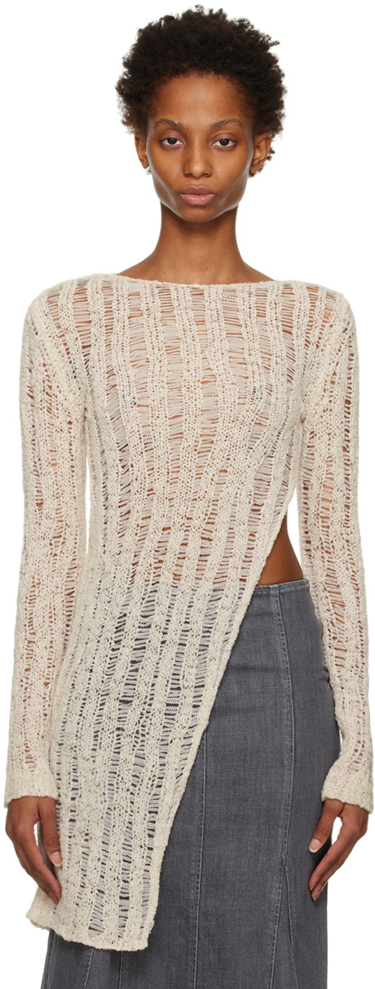 Paloma Wool Off-White Spritz Long Sleeve T-Shirt Paloma Wool