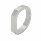 Miansai Men's Hex Plated Ring in Silver