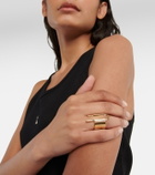 Givenchy - U Lock gold-plated ring