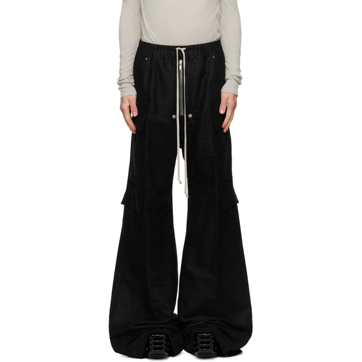 Photo: Rick Owens Black Tower Cargobelas Cargo Pants