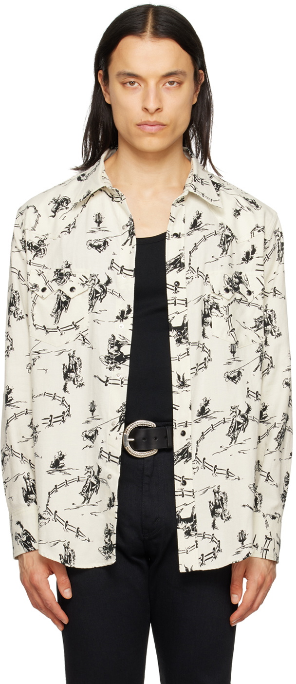 The Letters Off-White Western Cowboy Shirt