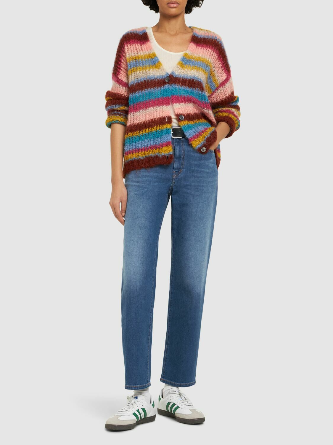 デニム・ジーパン Weekend Max Mara ORTLES - Comfort denim trousers Weekend by Maxmara Wide-leg jeans for Women | Online Sale up