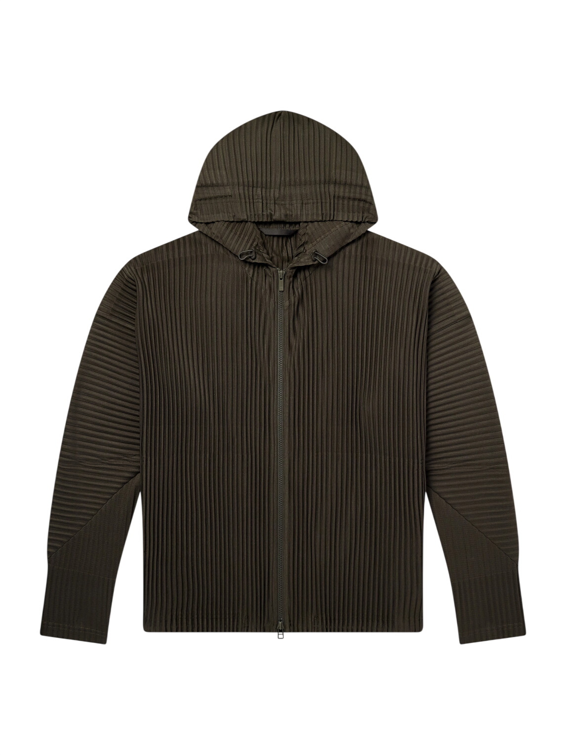 Homme Plisse Issey Miyake Navy MC June Zip-Up Hoodie Homme Plisse