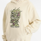 Brain Dead Men's Scrambled Head Hoodie in Natural