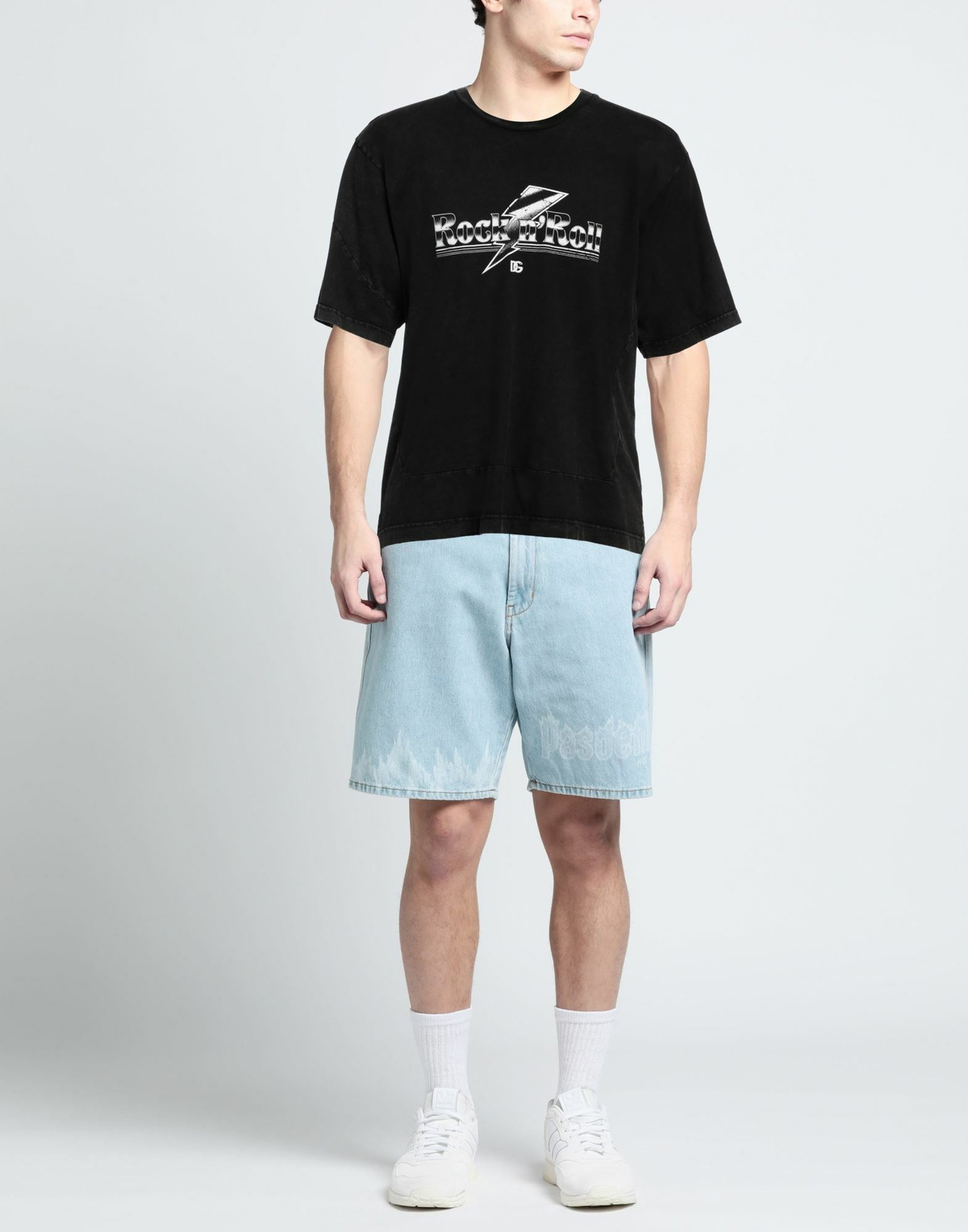 Dolce & gabbana Mens T-shirt Charcoal