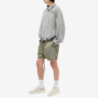 Fear Of God Track Short in Green Iridescent