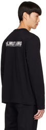 Helmut Lang Black Cotton T-Shirt