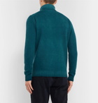 Altea - Virgin Wool Rollneck Sweater - Blue