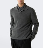 The Row Hilford cashmere polo sweater