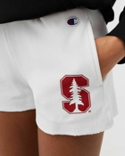 Champion Wmns College Shorts White - Womens - Casual Shorts